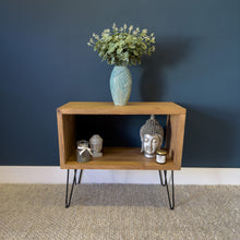 Load image into Gallery viewer, Rustic Vinyl Record Player Stand

