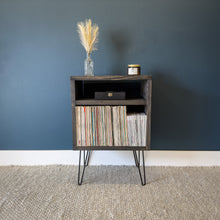 Load image into Gallery viewer, Rustic Vinyl Record Player Stand
