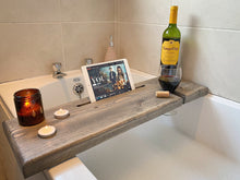 Load image into Gallery viewer, Rustic Wooden Bath Board
